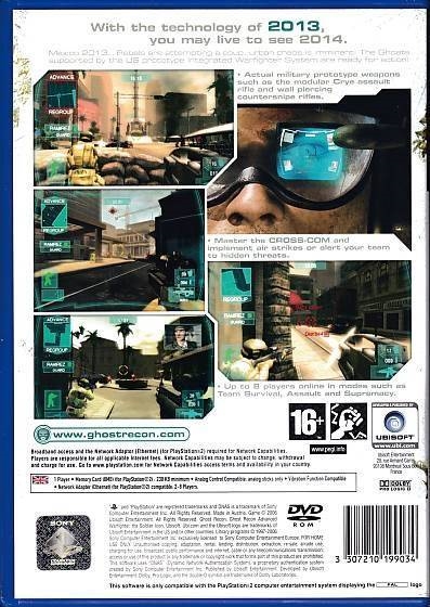 Tom Clancy\'s Ghost Recon Advanced Warfighter - PS2 (B Grade) (Genbrug)